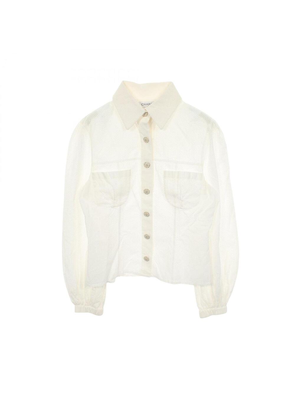 Chanel Coco Mark Button Long Sleeve #281894C99B
